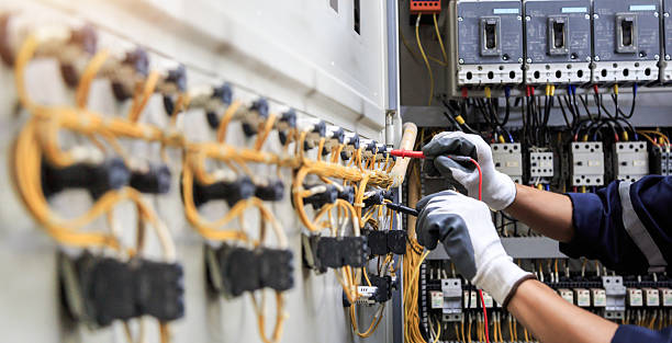 Professional Electrician technician working in Calais, ME